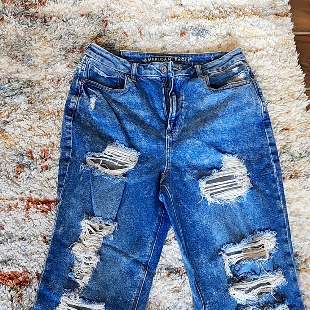 American eagle curvy Mom Jean stretch